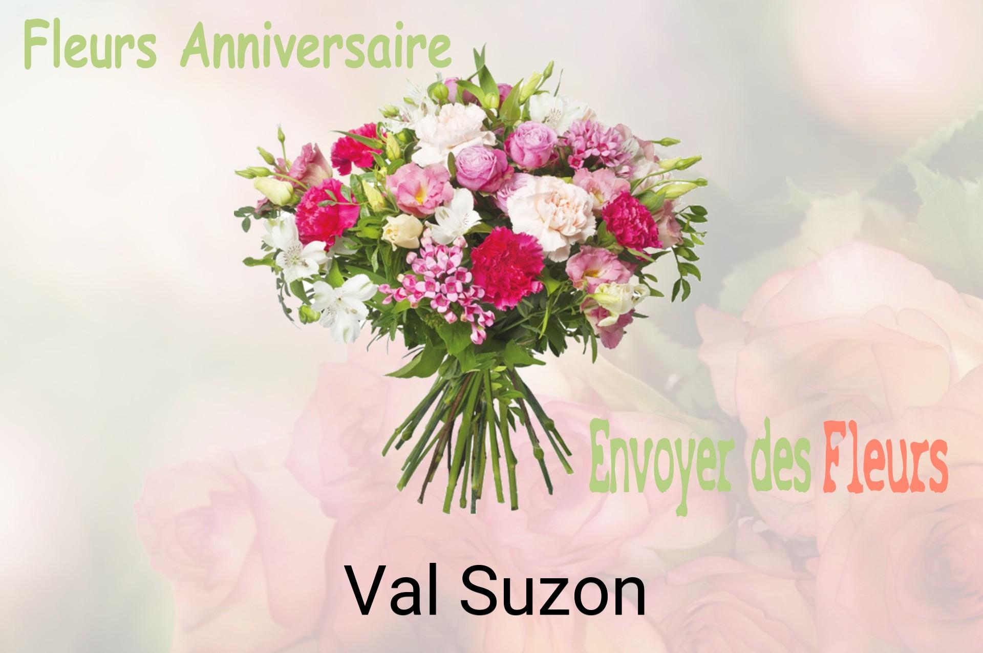 Bouquet de fleurs d’anniversaire livré à Val-Suzon