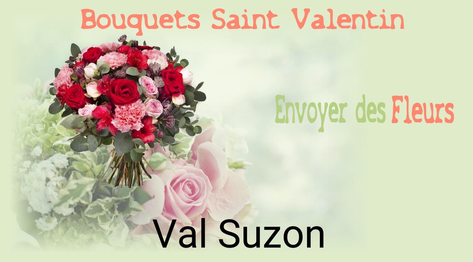 Roses de Saint-Valentin livrées à Val-Suzon